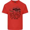 Gildan Un Bad Day Di Spento Roading 4X4 Tutti i Terreni Uomo Cotone T-Shirt