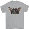 Gil dan Antico Egitto Alato Gatti Eye Of Horus T-Shirt 100% Cotone