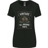 Gildan T-Shirt Donna Limitata Edizione 50° Compleanno 1976 Taglio Larghezza