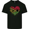 Gildan Love Vanuatu Flag Day Calcio Uomo Leggero Cotone T-Shirt