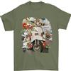 Gildan Scooter Colage Mod Culture Ciclomotore Moto T-Shirt 100% Cotone