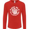 Gildan San Patrizio Giorno Kiss Me Im A Piccolo Bit Irlandese Uomo Manica Lunga T-Shirt