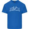 Gildan Ciclismo Cuore Beat Ecg Bici Bicicletta Ciclisti Uomo Cotone Leggero T-Shirt