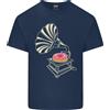 Gildan Grammofono Donut Musica Dj Vinile Divertente Uomo Cotone Leggero T-Shirt