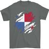 Gildan T-Shirt Uomo Torn Flag Panama 100% Cotone