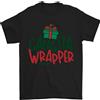 Gil dan Maglietta Divertente Di Natale Per Uomini Gangsta Wrapper 100% Cotone