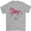 Gil dan Cinese Zodiac Shengxiao Anno Del Cavallo T-Shirt 100% Cotone