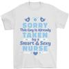 Gildan Taken By A Smart Infermiera Divertente Valentines Giorno T-Shirt 100%