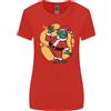 Gildan Un Natale Rana Vestito Come Babbo Natale Donna più Ampia Taglio T-Shirt