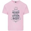 Gildan T-Shirt Leggera In Cotone Per Uomo Del Capitano Di Vela Narrow Boat Barge
