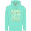 lovetshirts Felpa Da Uomo BMX Pro-Rider 1977 In Cotone All'80%