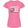 Gildan T-Shirt Petite Da Donna Per Il 22° Anniversario Di Matrimonio
