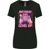 Gildan T-Shirt Donna Livello Su Gaming Gamer Compleanno 6° 7° 8° Taglio Più Ampio