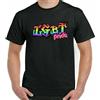 Gildan T-Shirt Gay LGBT Graffiti Uomo Top Outfit Abbigliamento Colori Arcobaleno