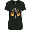 Gildan Satanico Strega Summon Ouija Board Satana Hell Donna più Ampia Taglio T-Shirt