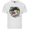 Gildan T-Shirt In Cotone Leggero Per Uomo Koi Carp Yin E Yang