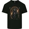 Gildan T-Shirt Cotone 14 Uomo Teschio Grim Reaper Goth Heavy Metal