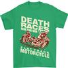 Gildan Death Races Flat Track Motorcycle Biker Maglietta Uomo 100% Cotone