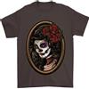Gil dan Giorno Dei Morti La Catrina DOTD T-Shirt Uomo 100% Cotone