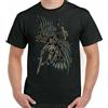 Gildan Chitarra Aquila Teschio Albero Uomo Divertente Chitarrista T-Shirt Elettrico