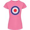 Gildan T-Shirt Donna Taglio Petite RAF ROYAL AIR FORCE Con Logo MOD Scooter Biker