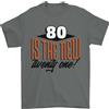 Gildan T-Shirt Divertente Per Uomini 80 Anni 80 È Il Nuovo 21 100% Cotone