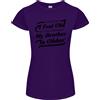 Gildan Mia Sorella È Più Grande 30° 40° 50° Compleanno T-Shirt Donna Taglio Petite