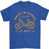 Gil dan In Dubbio Moped Biker Moto Scooter T-Shirt Uomo 100% Cotone