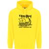 lovetshirts Viking Blood Scorre In Me Nave Vela Uomo Felpa 80% Cotone
