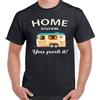 Home Is Where Voi Park It Uomo Divertente Caravanning T-Shirt Caravan Campeggio