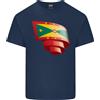 Gildan Arricciato Grenada Bandiera Grenadians Giorno Calcio Uomo Cotone Leggero T-Shirt