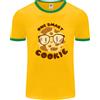 Fruit of the Loom A Smart Cookie Divertente Maglietta Ringer Da Uomo Nerd Geek Di Matematica
