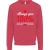 Awdis Divertente Always Give 100% a Meno Che Sangue Donatore Bambini Felpa Maglione