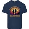 Gildan Be Nice To Escursionisti Divertente Montagne Uomo Cotone Leggero T-Shirt