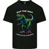 Gildan T-Rex Va A Scuola Maglietta Divertente In Cotone Leggero Per Uomo
