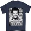 Gil dan Pablo Escobar Mug Shot Maglietta Uomo 100% Cotone