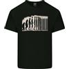 Gildan Barcode Evolution Anti-Capitalista Anarchia Maglietta Leggera In Cotone Per Uomo