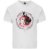 Gildan T-Shirt In Cotone Leggero Per Uomo Yin Yang Koi Carp