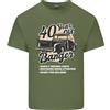 Gildan T-Shirt In Cotone Leggero Per Uomo Del 40° Compleanno Di 40 Anni