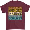 Gildan T-Shirt Divertente Uomini 100% Cotone Finché Il Cane Vive