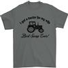 Gil dan A Trattore per My Wife Divertente Agricoltura Contadino T-Shirt 100% Cotton