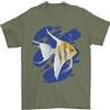 Gil dan Un Angelo Pesce IN The Oceano T-Shirt 100% Cotone