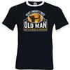 Mai Underestimate Un Uomo Anziano con Fiocco Freccia Divertente Archery T-Shirt