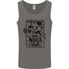 Gildan Scegli Il Tuo Veleno Beer Alcohol Skeleton Skull Gilet Canotta Uomo