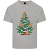 Gildan T-Shirt In Cotone Leggero Per Uomini Con Sloth E Albero Di Natale Xmas