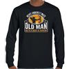 Arco T-Shirt Fiocco Freccia Uomo Divertente Arciere Mai Underestimate Un Vecchio