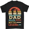 Gil dan Papà Uomo Mito Leggenda Divertente Festa Del Papà T-Shirt 100% Cotone