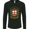 Gildan Tutti Uomo Sono Nato Equal Inglese Inghilterra da Uomo Manica Lunga T-Shirt