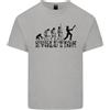 Gildan Evoluzione di Un Giocatore Cricket Divertente Uomo Cotone Leggero T-Shirt