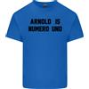 Gildan Arnold È Numero Uno Schwarzenegger Maglietta Leggera In Cotone Per Uomo